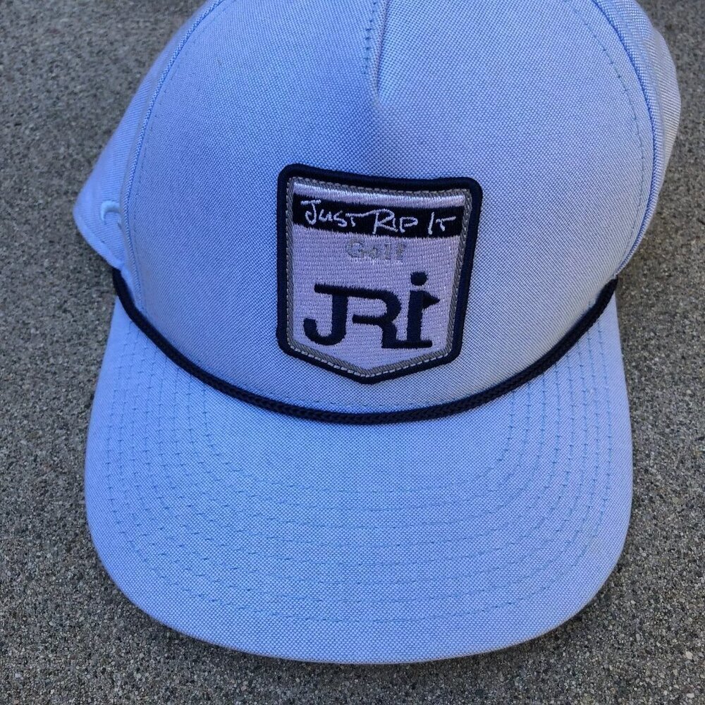 PUKKA Just Rip It Golf Hat Men's Blue Baseball Cap Adjustable JRI​​​ - Picture 2 of 8